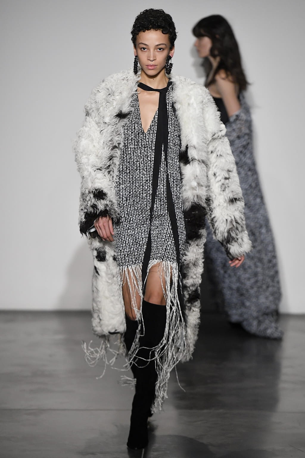 Fashion Week New York Fall/Winter 2020 look 27 from the Jeffrey Dodd collection 女装