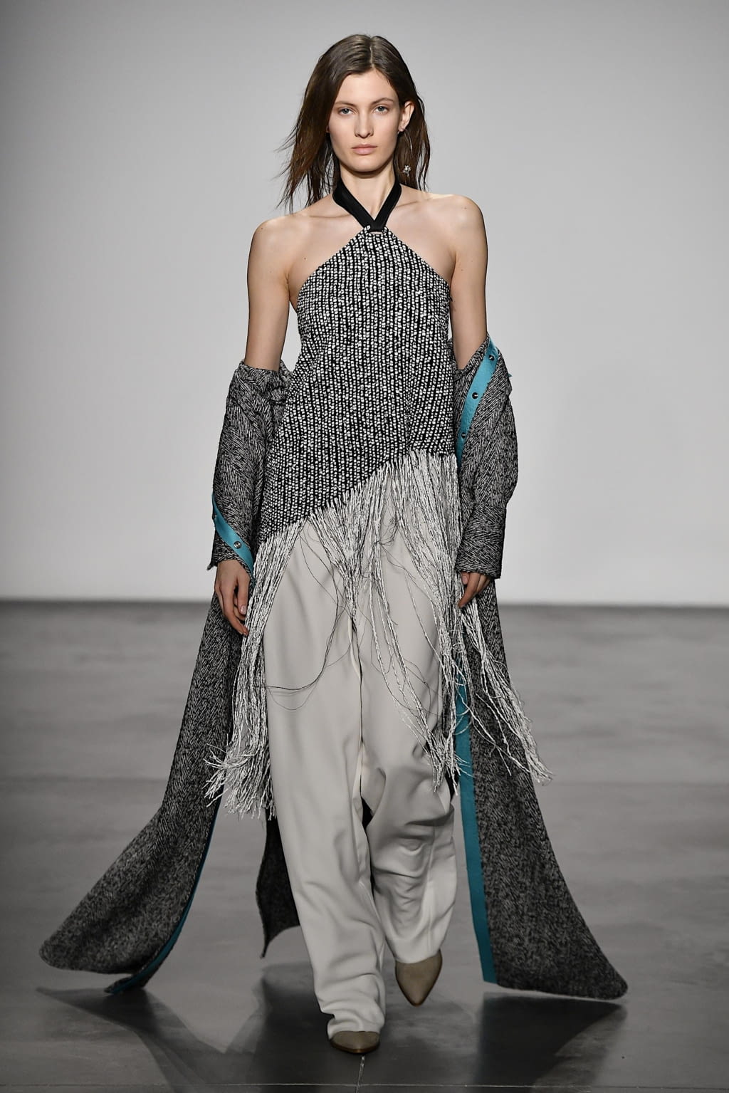 Fashion Week New York Fall/Winter 2020 look 30 from the Jeffrey Dodd collection 女装