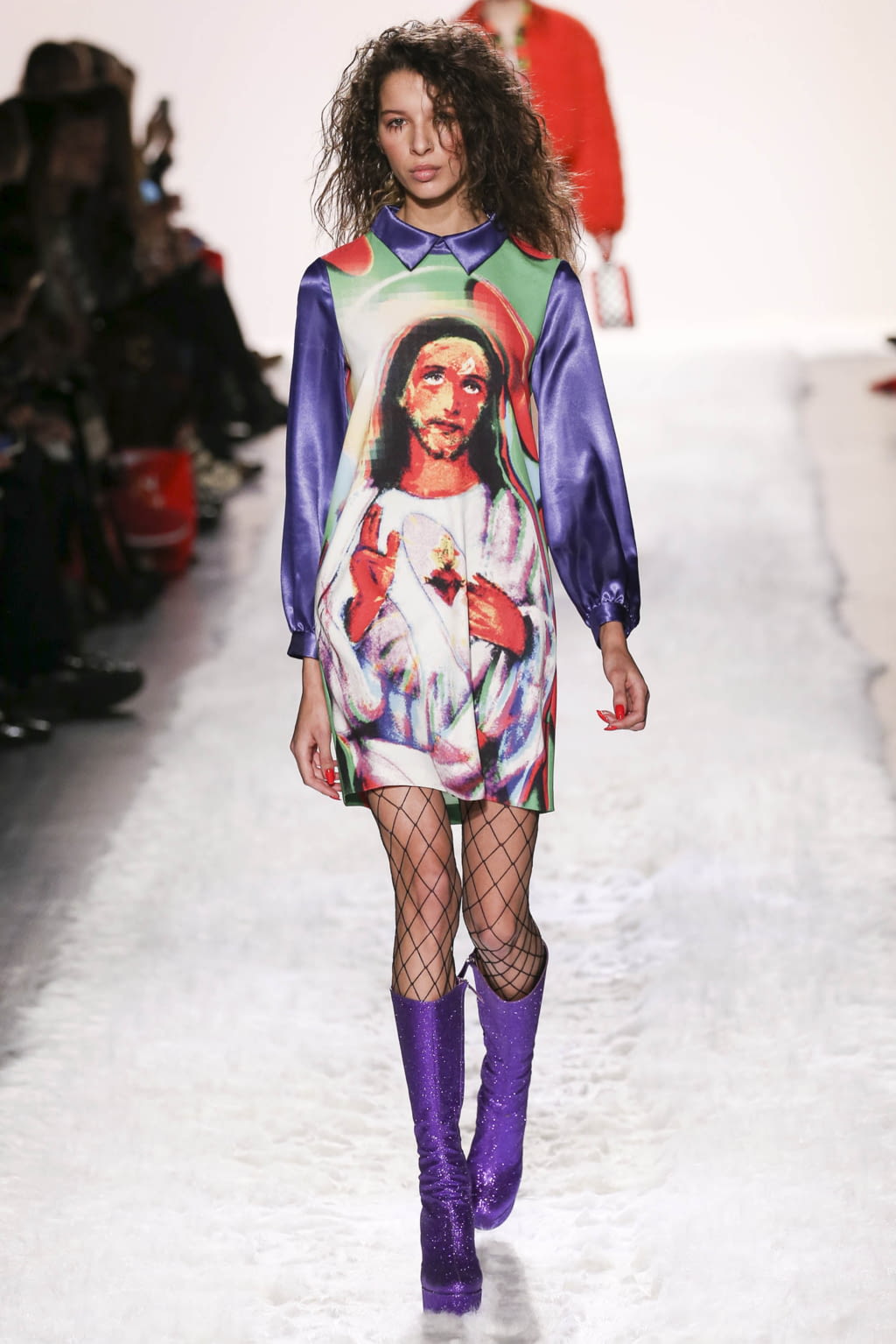 Fashion Week New York Fall/Winter 2017 look 31 from the Jeremy Scott collection womenswear