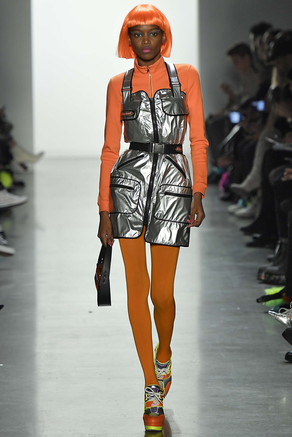 Fashion Week New York Fall/Winter 2018 look 7 from the Jeremy Scott collection 女装