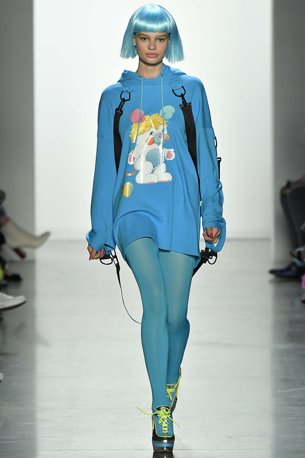 Fashion Week New York Fall/Winter 2018 look 8 from the Jeremy Scott collection womenswear