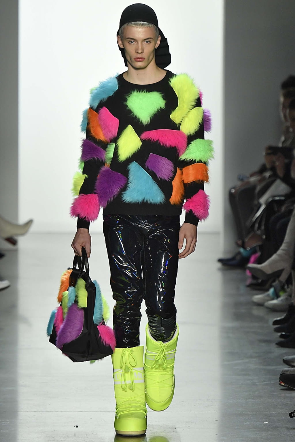 Fashion Week New York Fall/Winter 2018 look 28 from the Jeremy Scott collection womenswear