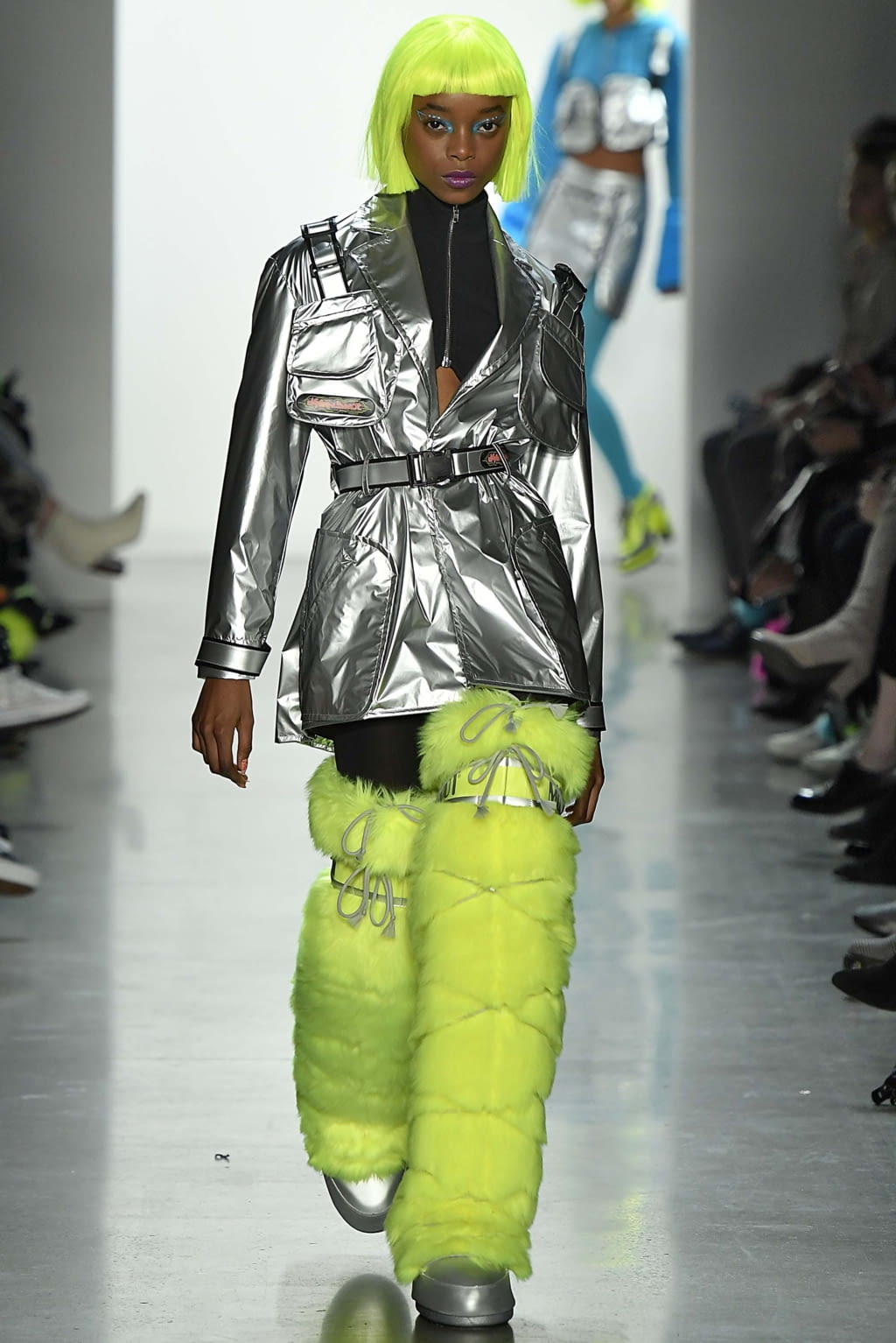Fashion Week New York Fall/Winter 2018 look 32 from the Jeremy Scott collection 女装