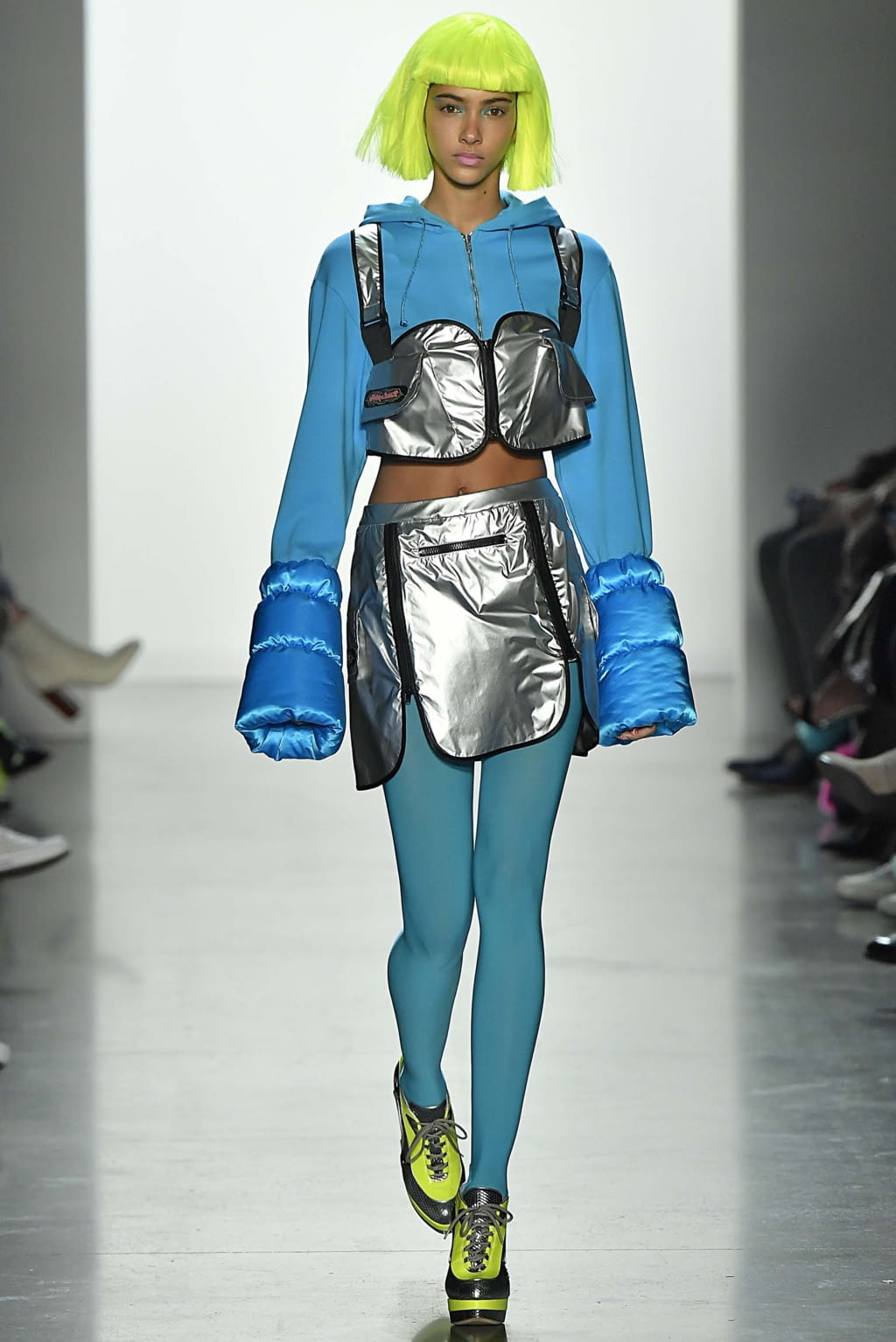 Fashion Week New York Fall/Winter 2018 look 33 from the Jeremy Scott collection womenswear