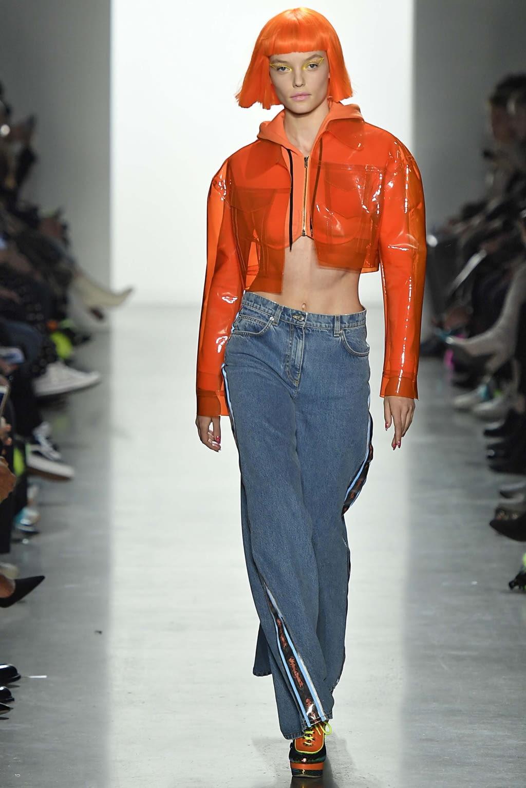 Fashion Week New York Fall/Winter 2018 look 40 de la collection Jeremy Scott womenswear