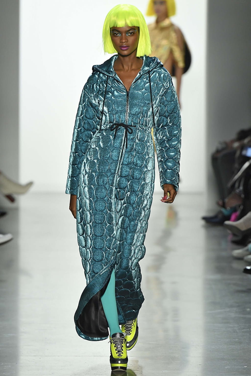 Fashion Week New York Fall/Winter 2018 look 43 from the Jeremy Scott collection womenswear