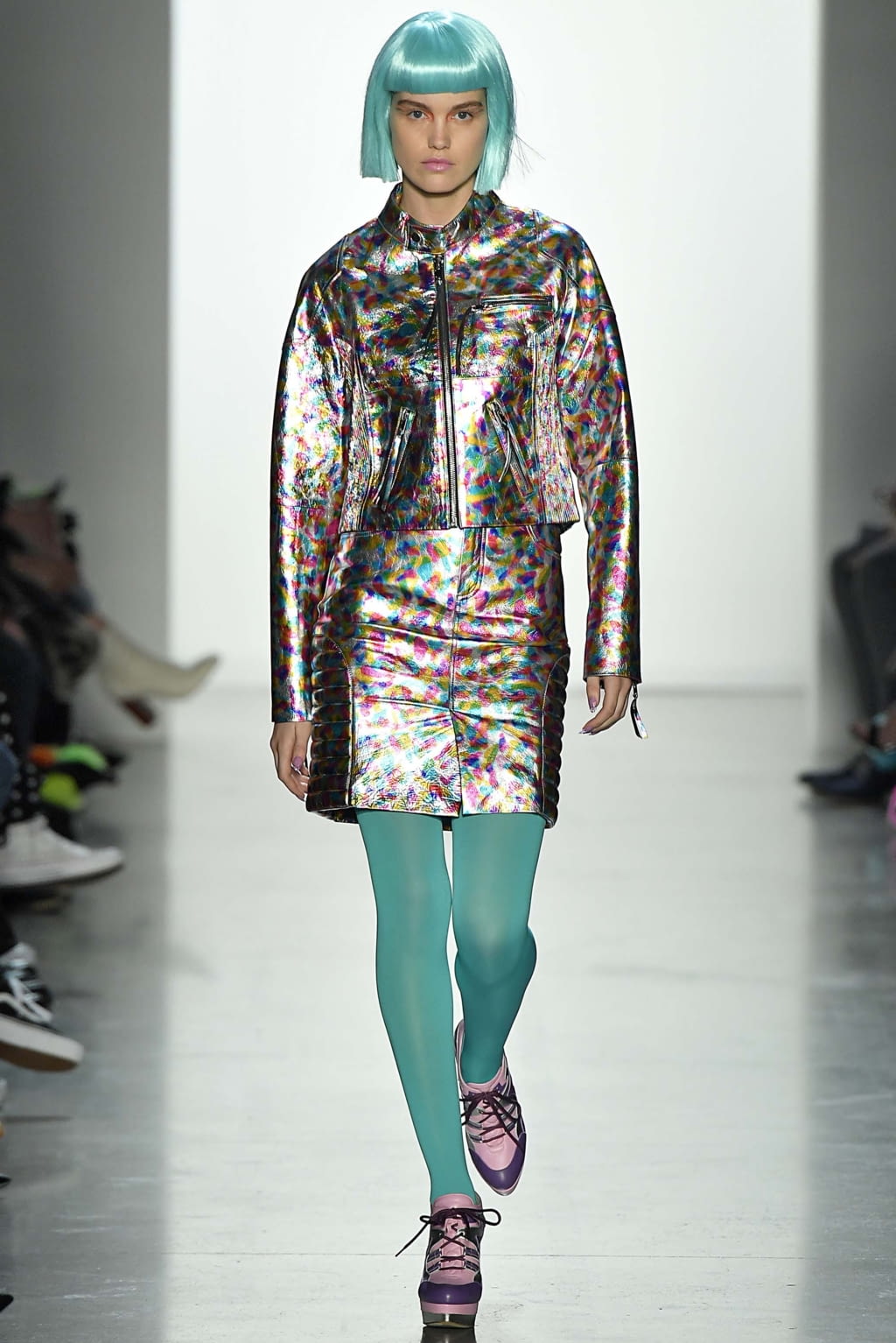 Fashion Week New York Fall/Winter 2018 look 57 de la collection Jeremy Scott womenswear