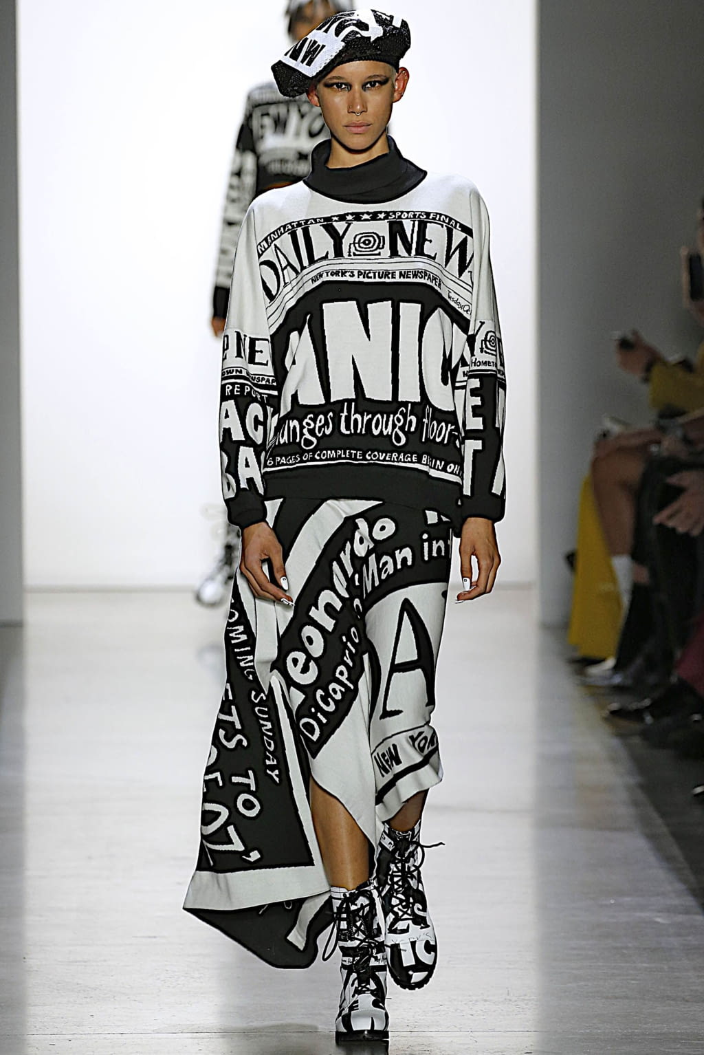 Fashion Week New York Fall/Winter 2019 look 27 from the Jeremy Scott collection womenswear
