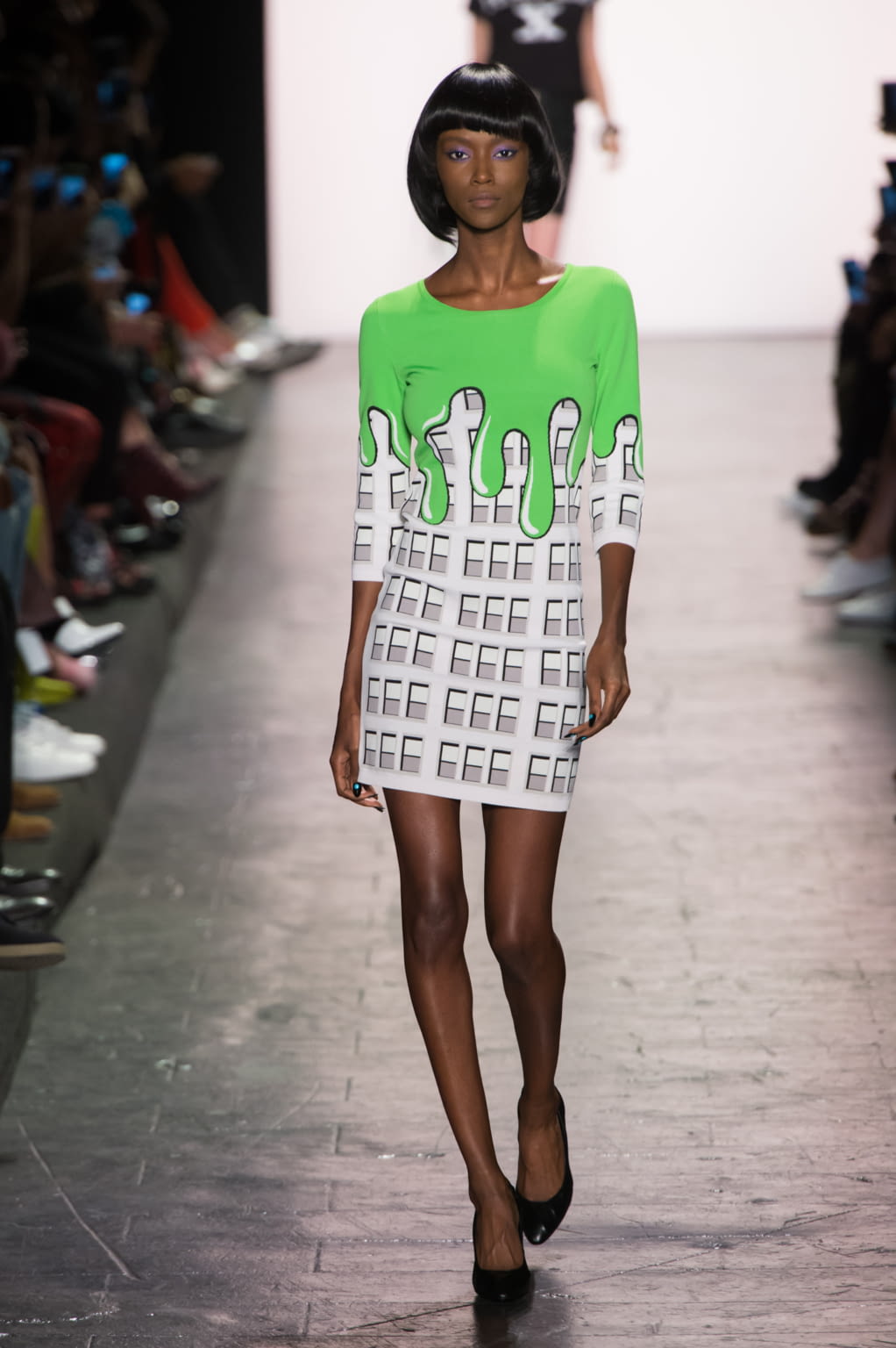 Fashion Week New York Spring/Summer 2017 look 15 from the Jeremy Scott collection womenswear