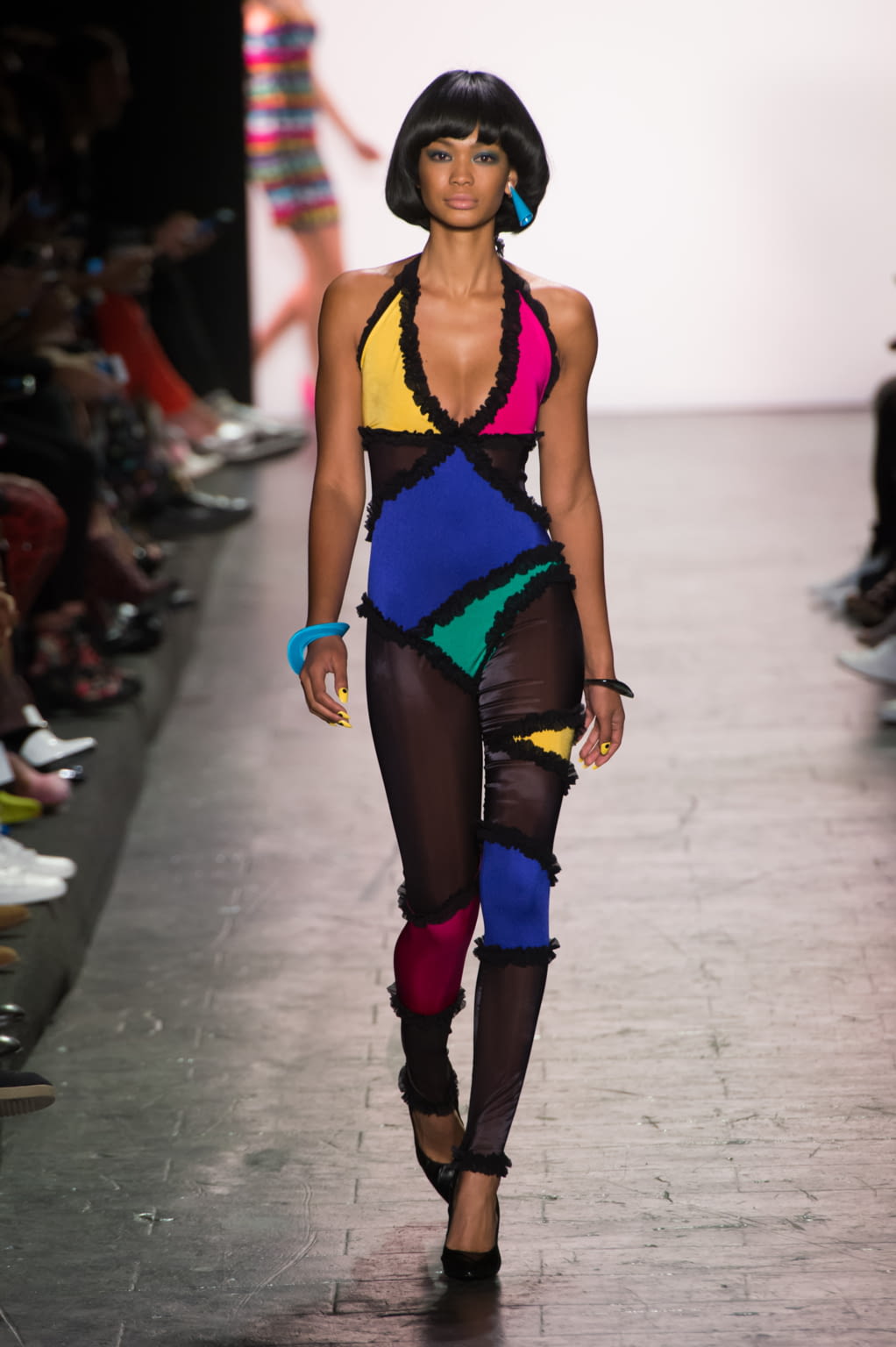 Fashion Week New York Spring/Summer 2017 look 43 from the Jeremy Scott collection womenswear