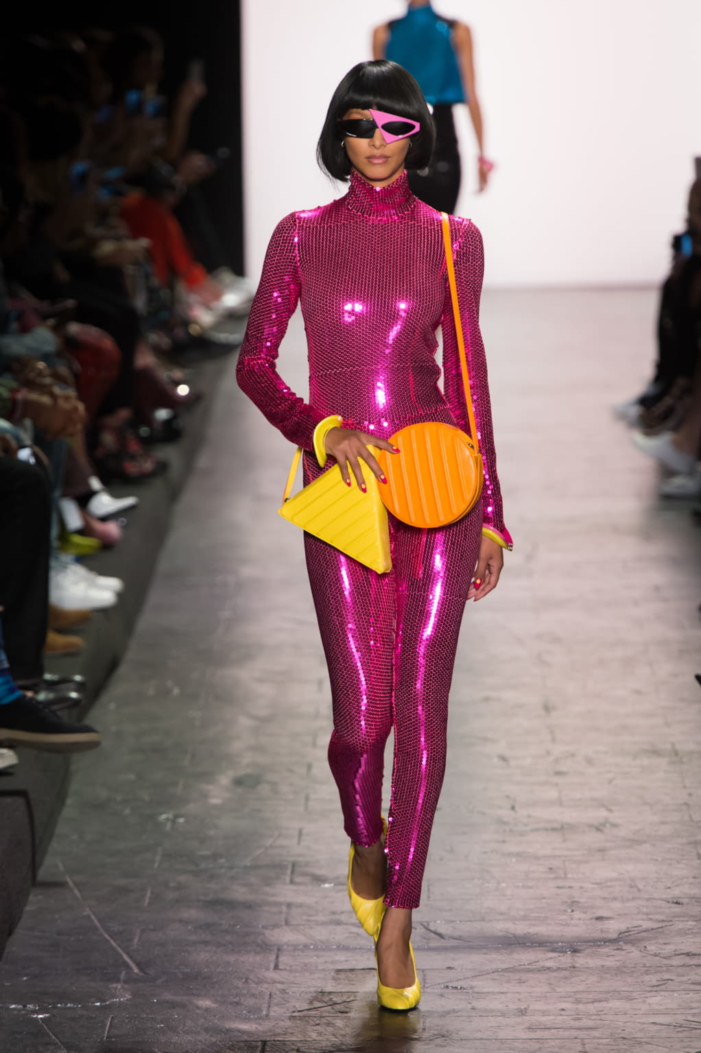 Fashion Week New York Spring/Summer 2017 look 49 from the Jeremy Scott collection womenswear
