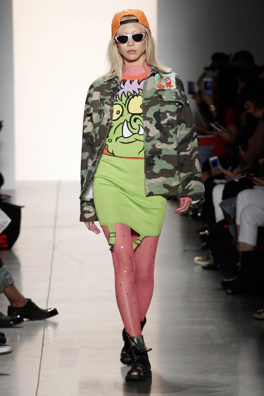 Fashion Week New York Spring/Summer 2018 look 11 from the Jeremy Scott collection womenswear