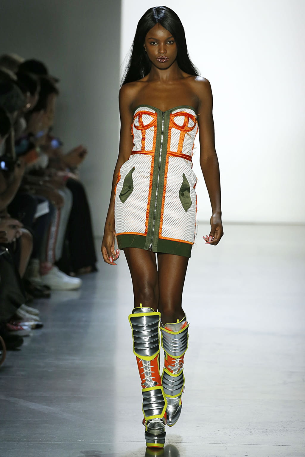 Fashion Week New York Spring/Summer 2019 look 11 from the Jeremy Scott collection womenswear