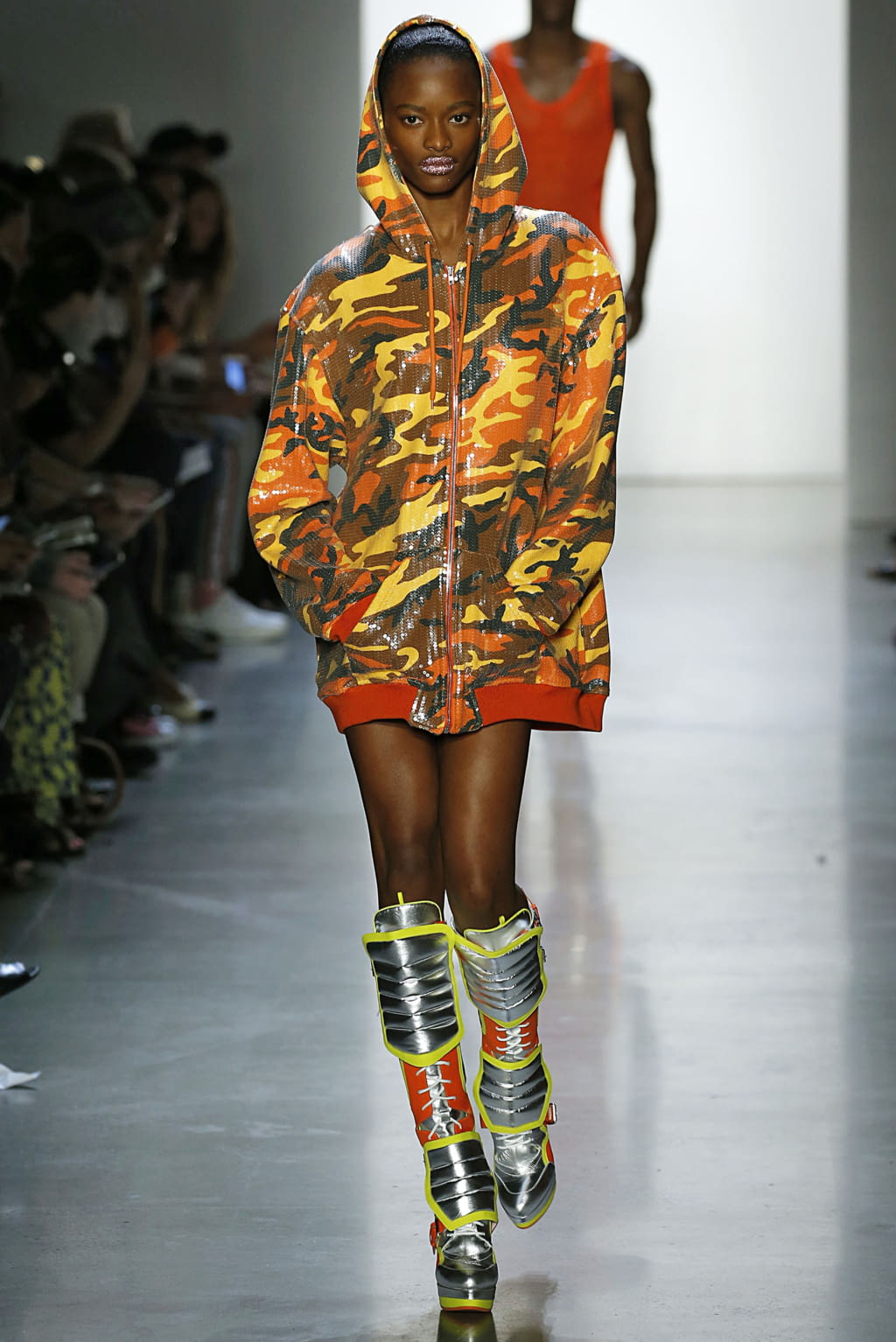 Fashion Week New York Spring/Summer 2019 look 15 de la collection Jeremy Scott womenswear