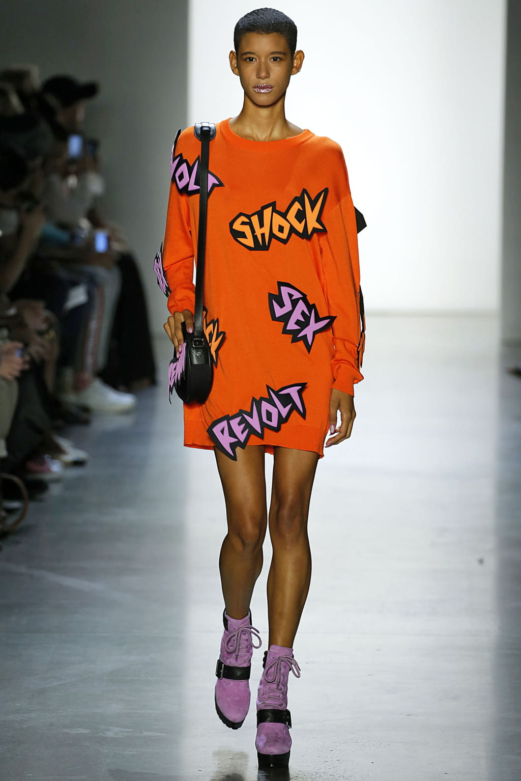 Fashion Week New York Spring/Summer 2019 look 18 from the Jeremy Scott collection womenswear