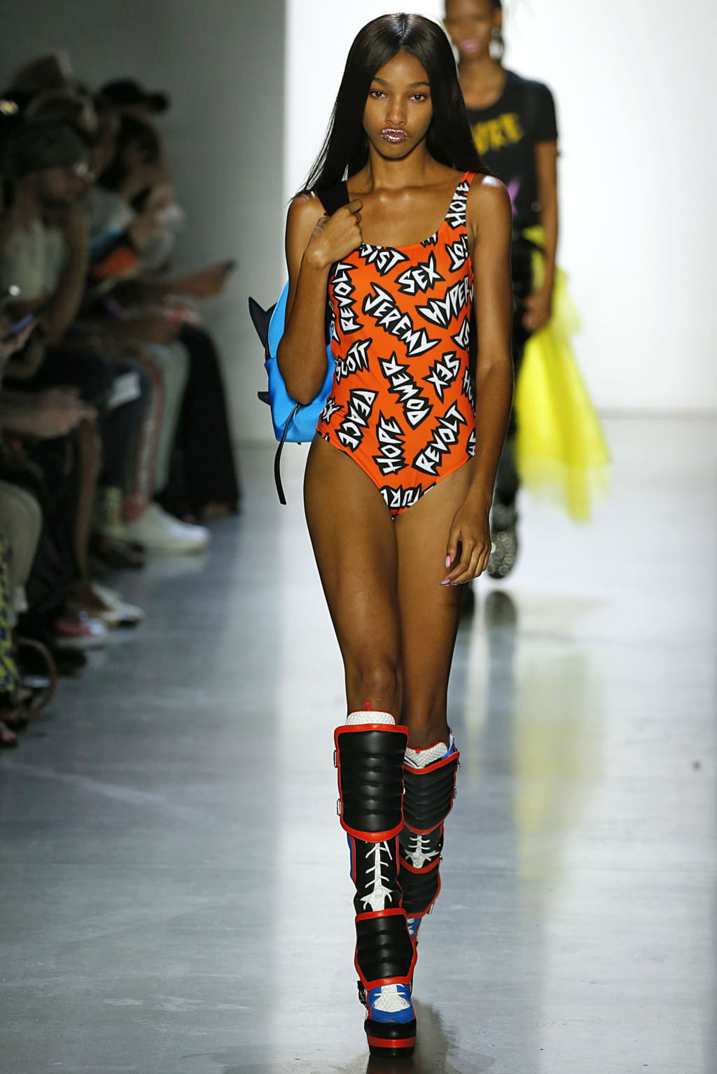 Fashion Week New York Spring/Summer 2019 look 23 from the Jeremy Scott collection womenswear