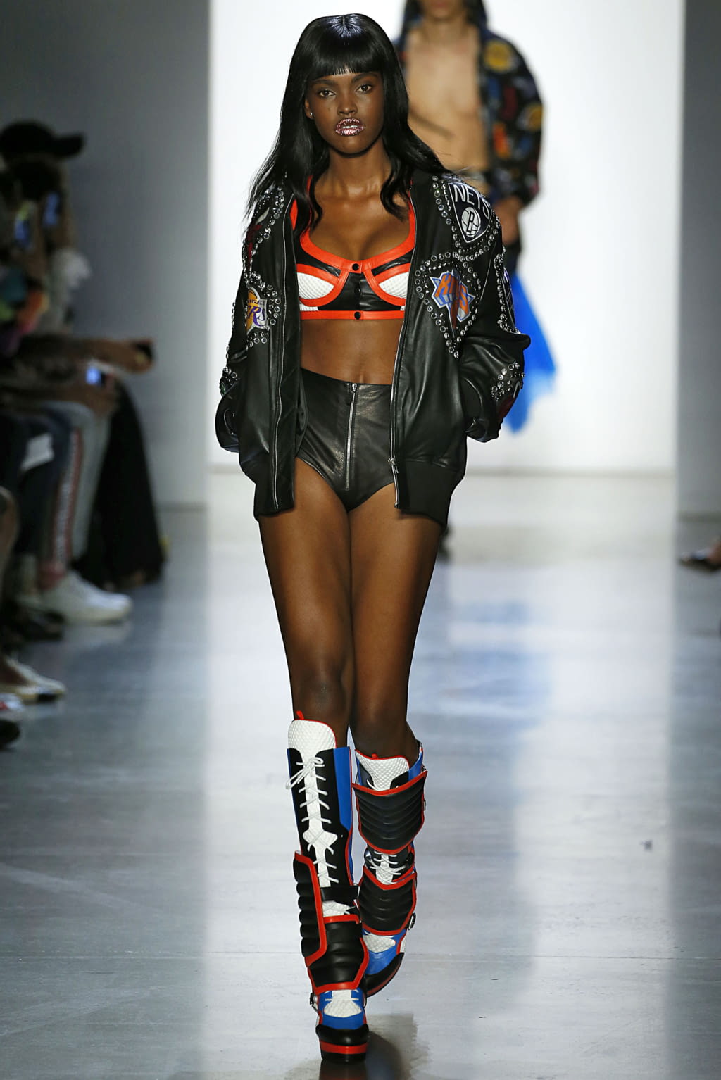 Fashion Week New York Spring/Summer 2019 look 44 from the Jeremy Scott collection womenswear