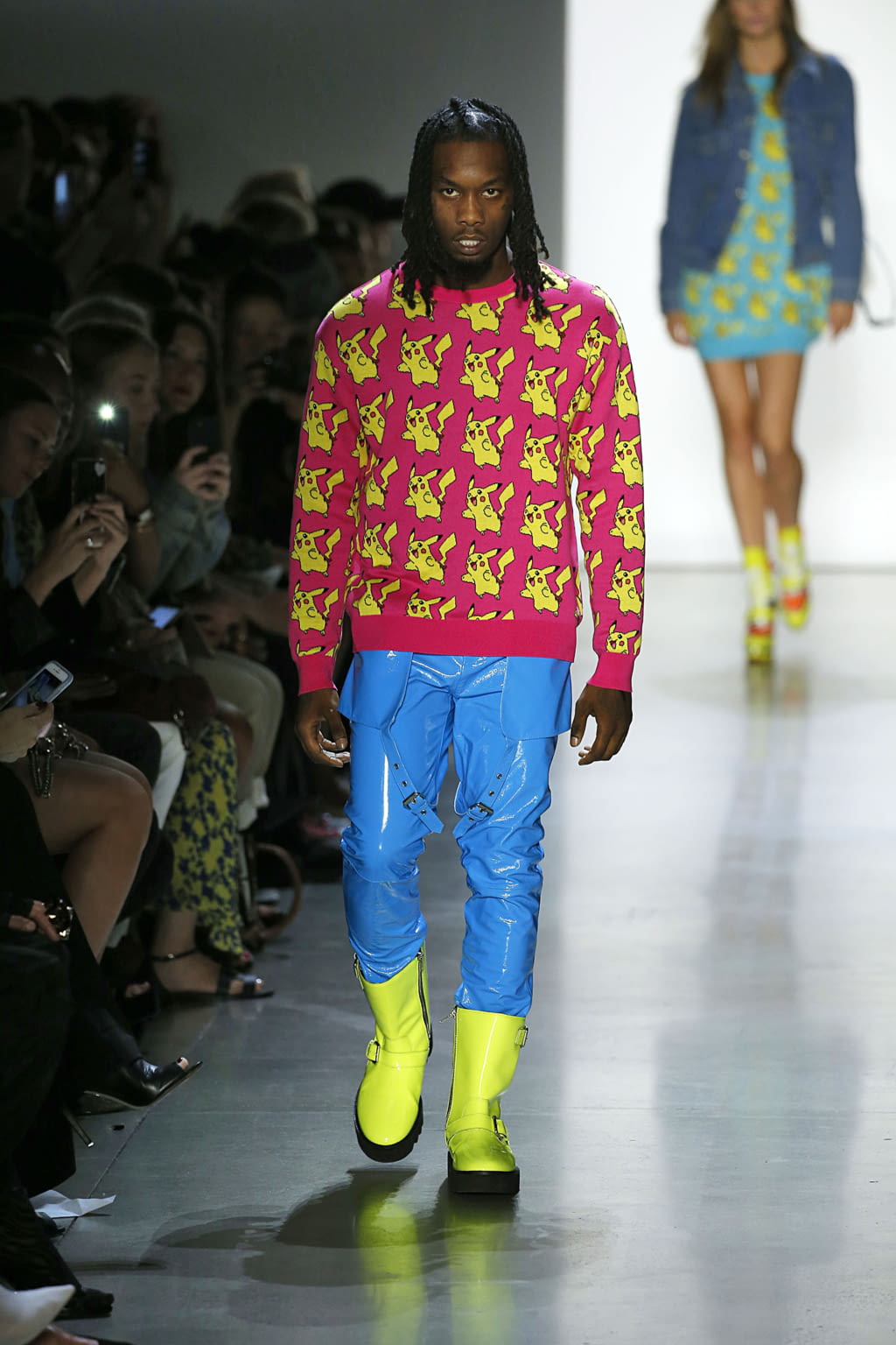 Fashion Week New York Spring/Summer 2019 look 49 from the Jeremy Scott collection womenswear