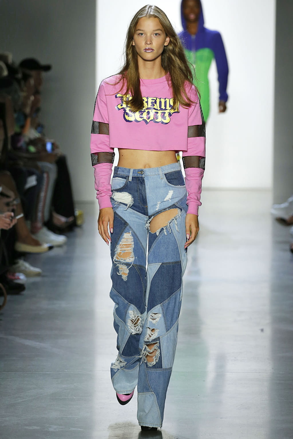 Fashion Week New York Spring/Summer 2019 look 53 from the Jeremy Scott collection womenswear