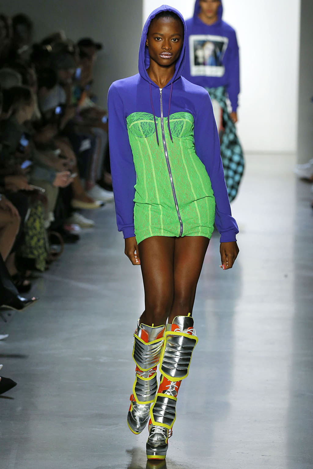 Fashion Week New York Spring/Summer 2019 look 54 from the Jeremy Scott collection womenswear