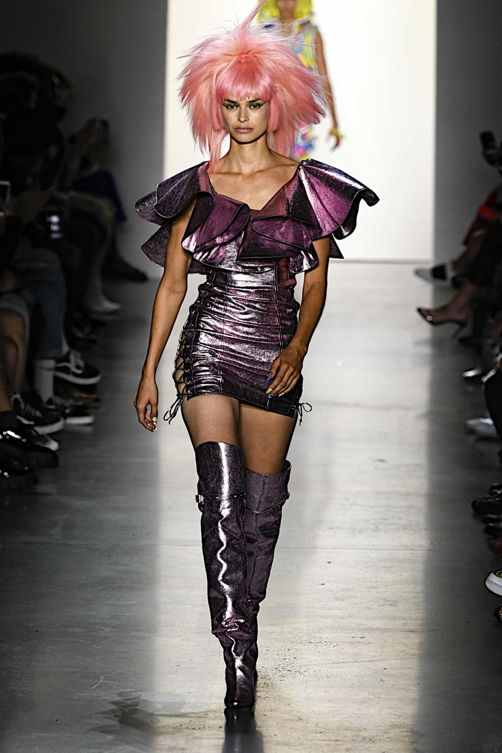 Fashion Week New York Spring/Summer 2020 look 2 from the Jeremy Scott collection womenswear