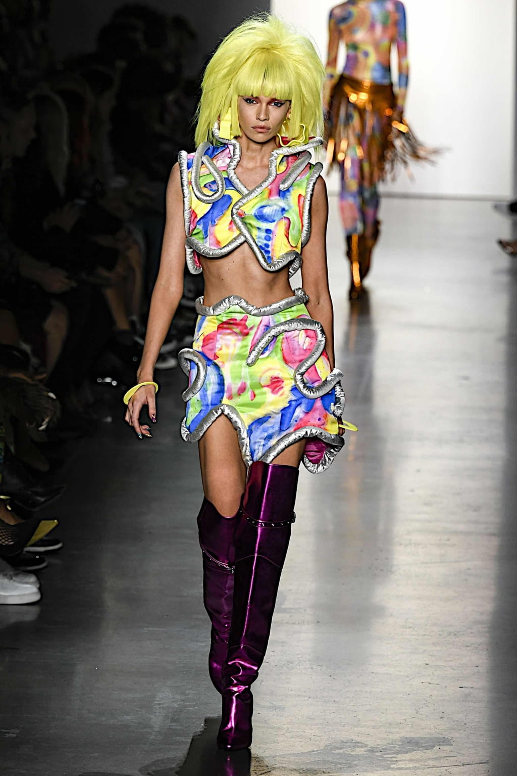 Fashion Week New York Spring/Summer 2020 look 3 de la collection Jeremy Scott womenswear