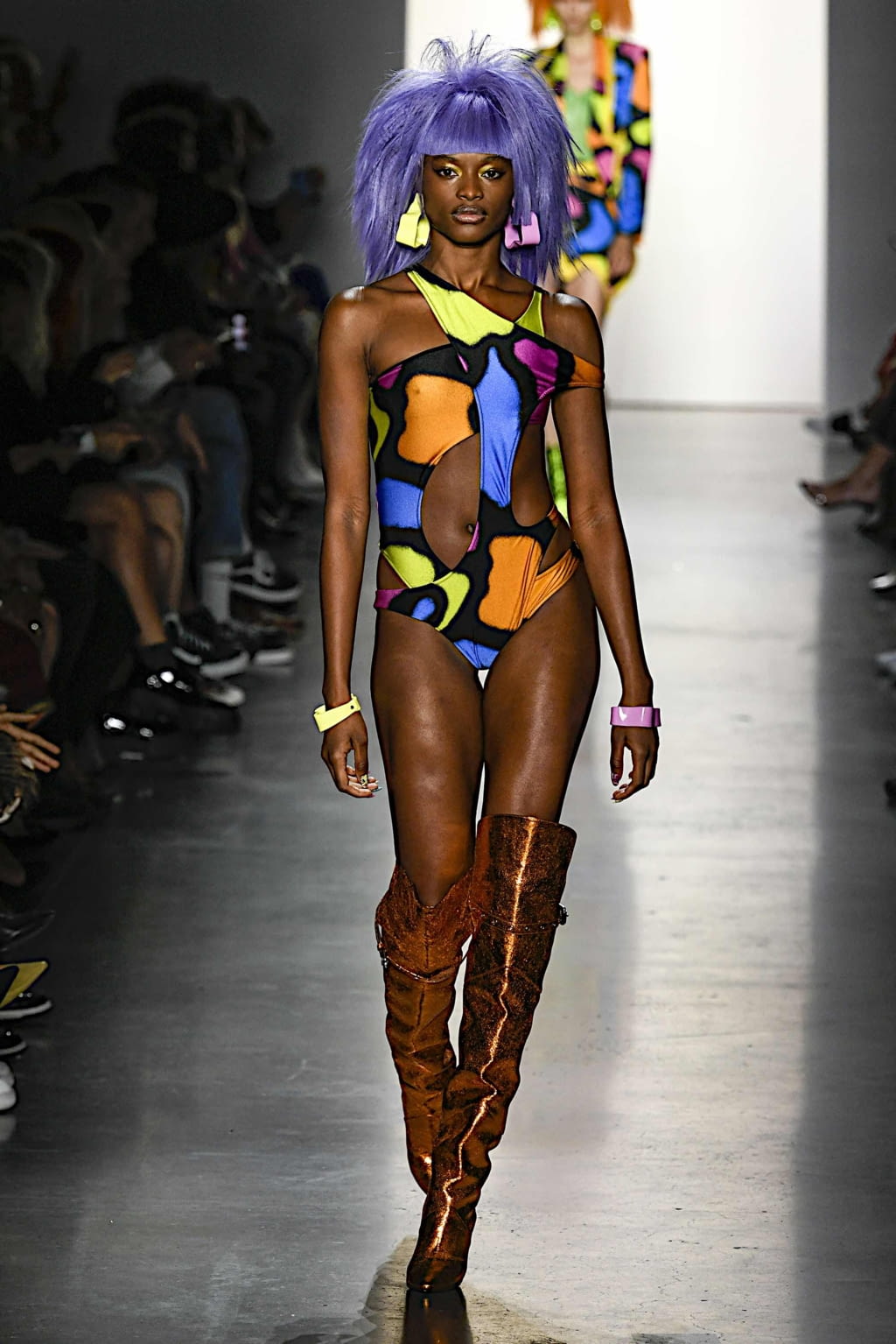 Fashion Week New York Spring/Summer 2020 look 5 de la collection Jeremy Scott womenswear