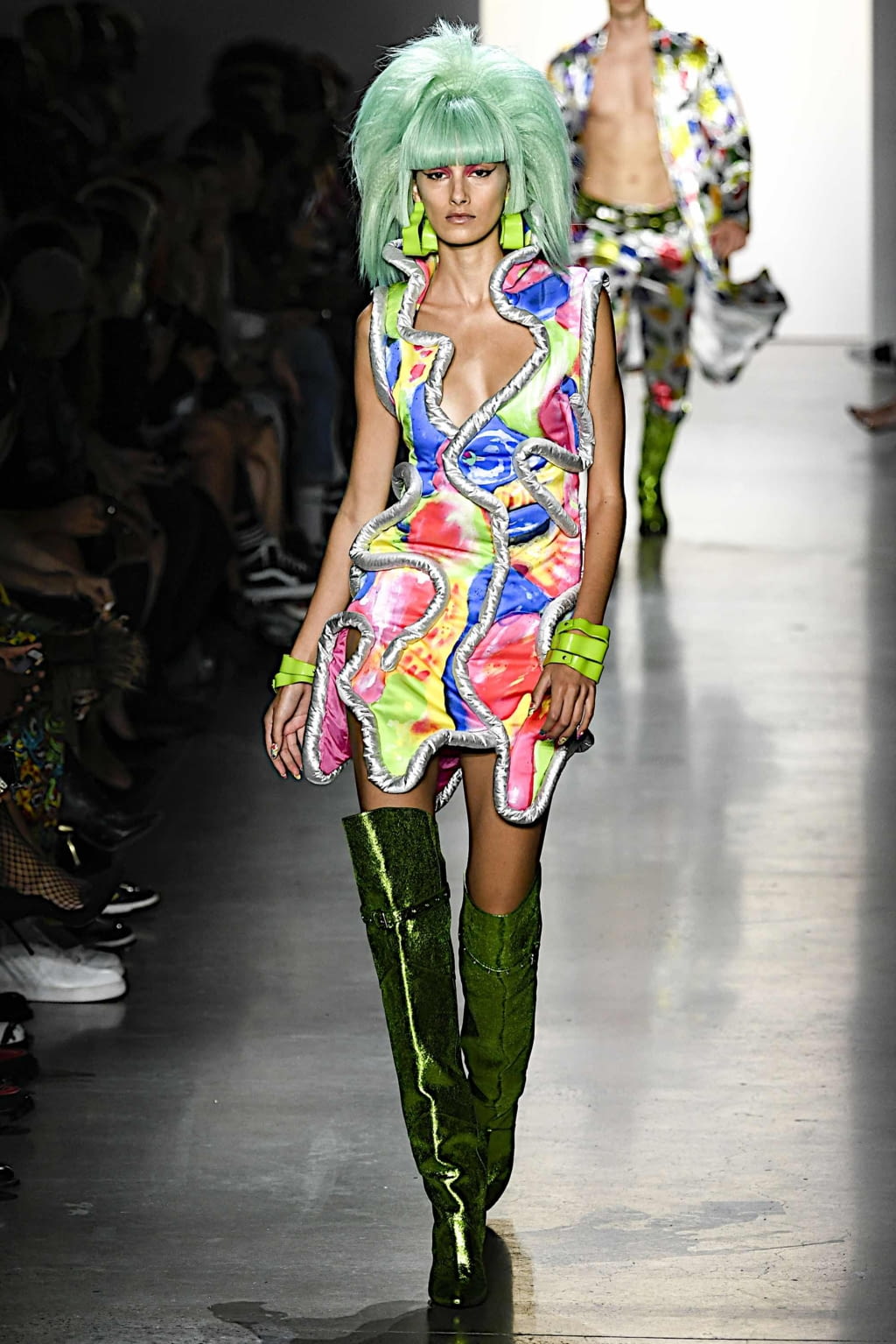Fashion Week New York Spring/Summer 2020 look 7 de la collection Jeremy Scott womenswear