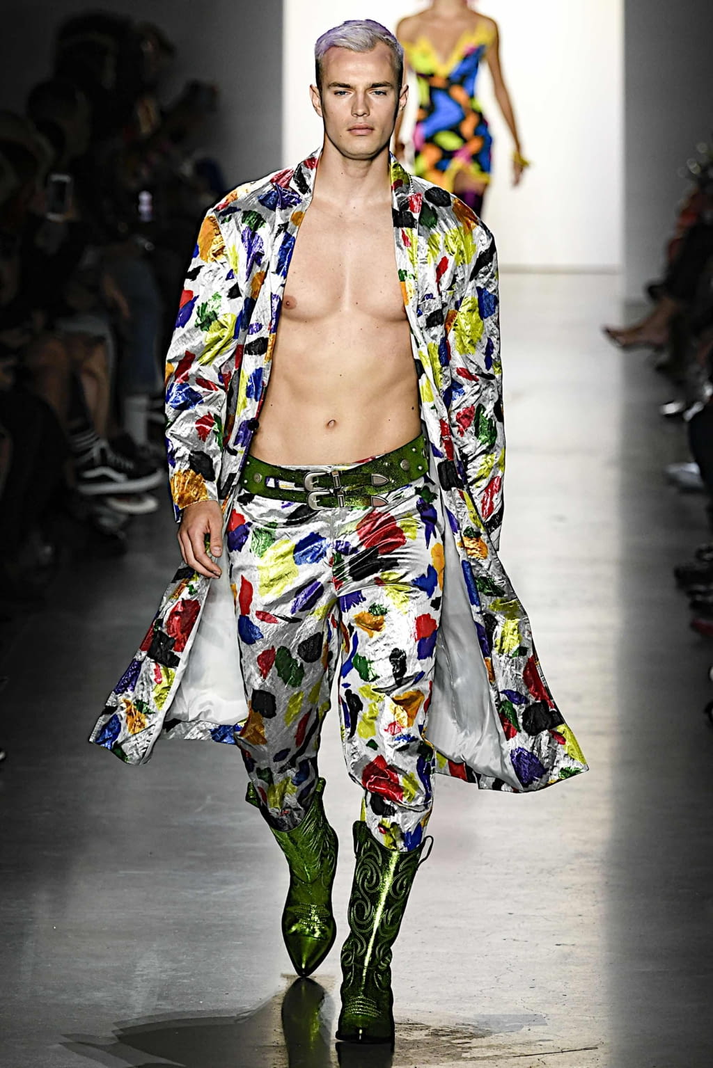 Fashion Week New York Spring/Summer 2020 look 8 de la collection Jeremy Scott womenswear