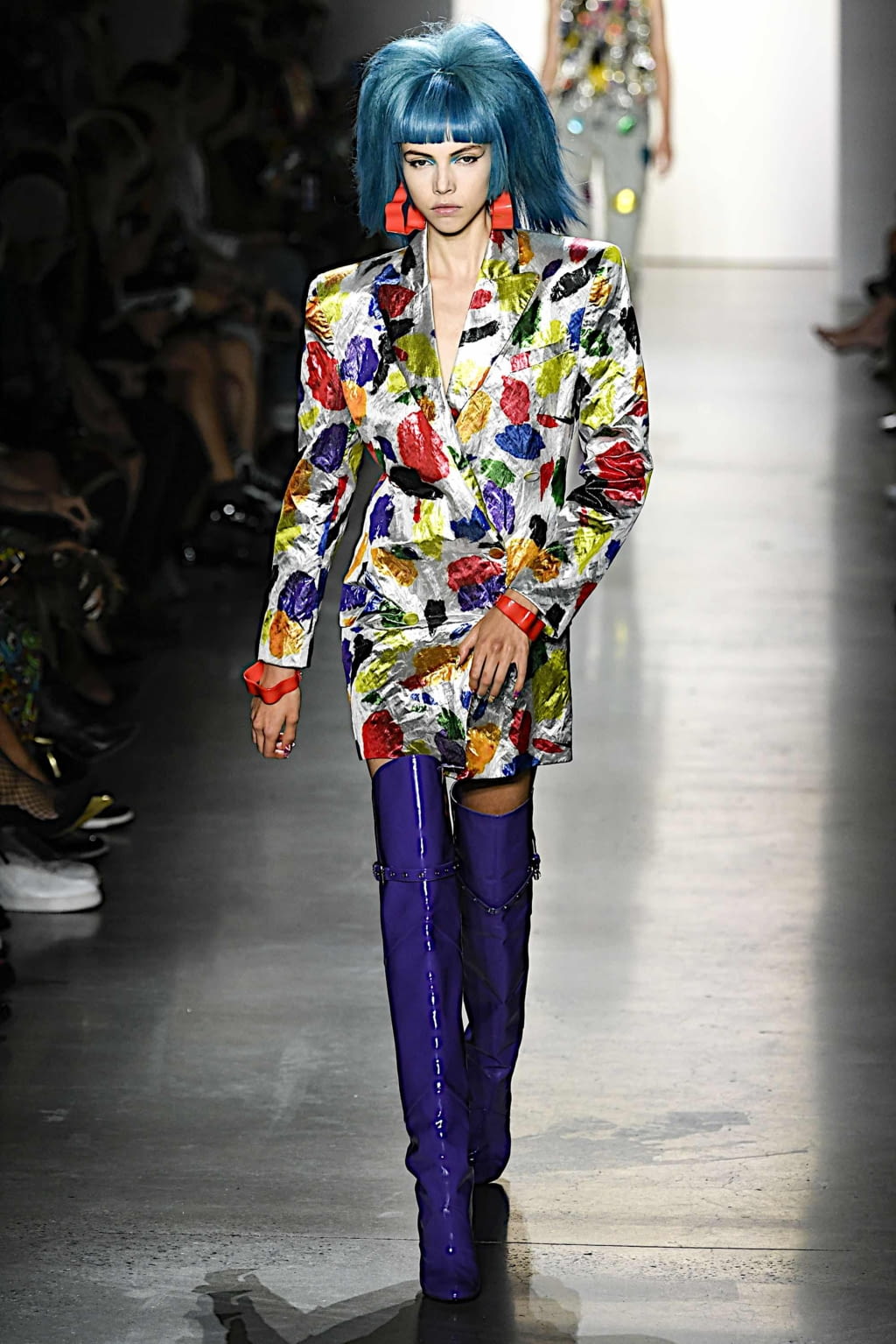 Fashion Week New York Spring/Summer 2020 look 10 de la collection Jeremy Scott womenswear