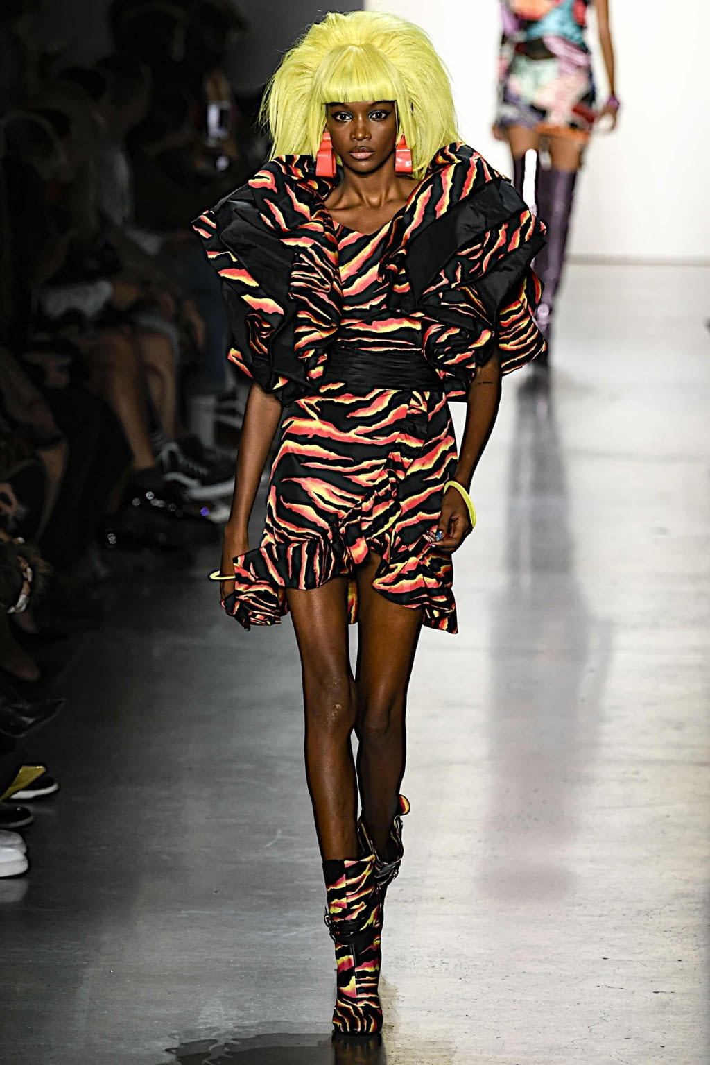 Fashion Week New York Spring/Summer 2020 look 12 from the Jeremy Scott collection womenswear