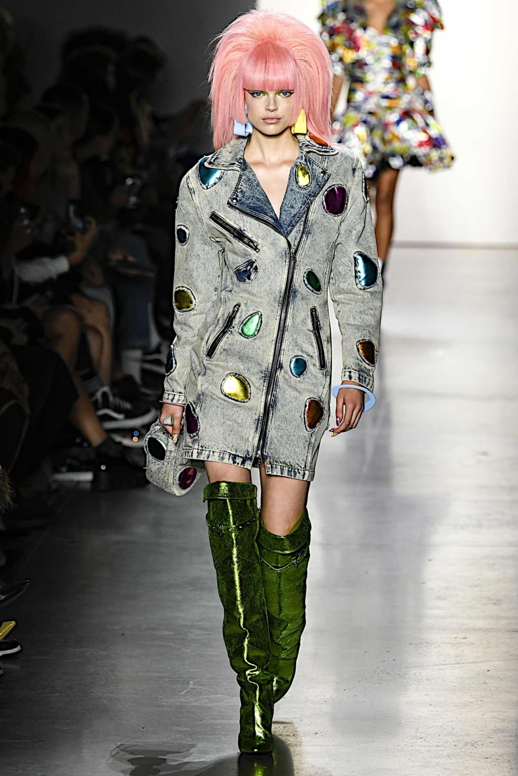 Fashion Week New York Spring/Summer 2020 look 17 de la collection Jeremy Scott womenswear