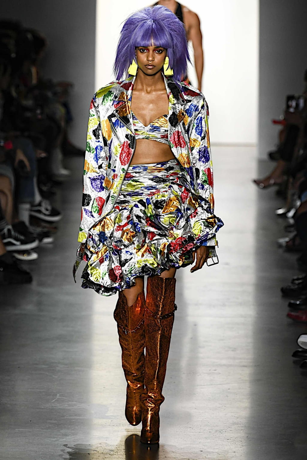Fashion Week New York Spring/Summer 2020 look 22 from the Jeremy Scott collection womenswear