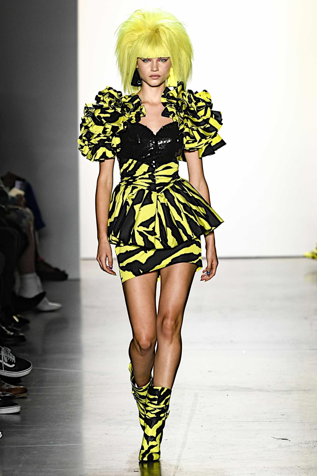 Fashion Week New York Spring/Summer 2020 look 44 from the Jeremy Scott collection womenswear