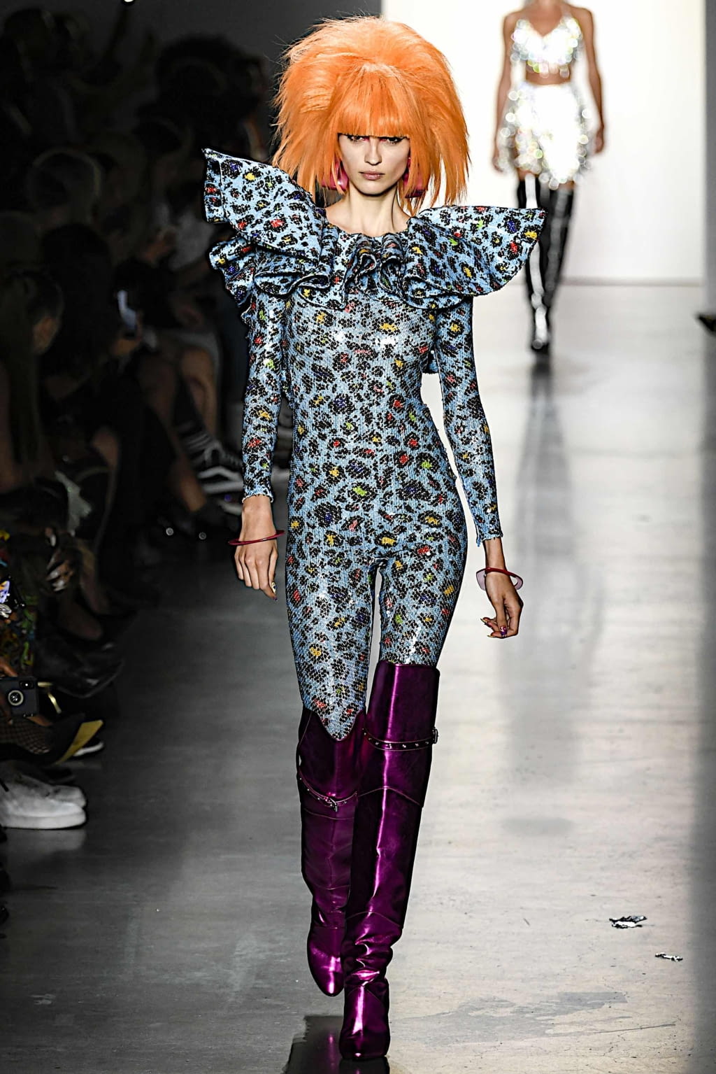 Fashion Week New York Spring/Summer 2020 look 57 from the Jeremy Scott collection womenswear