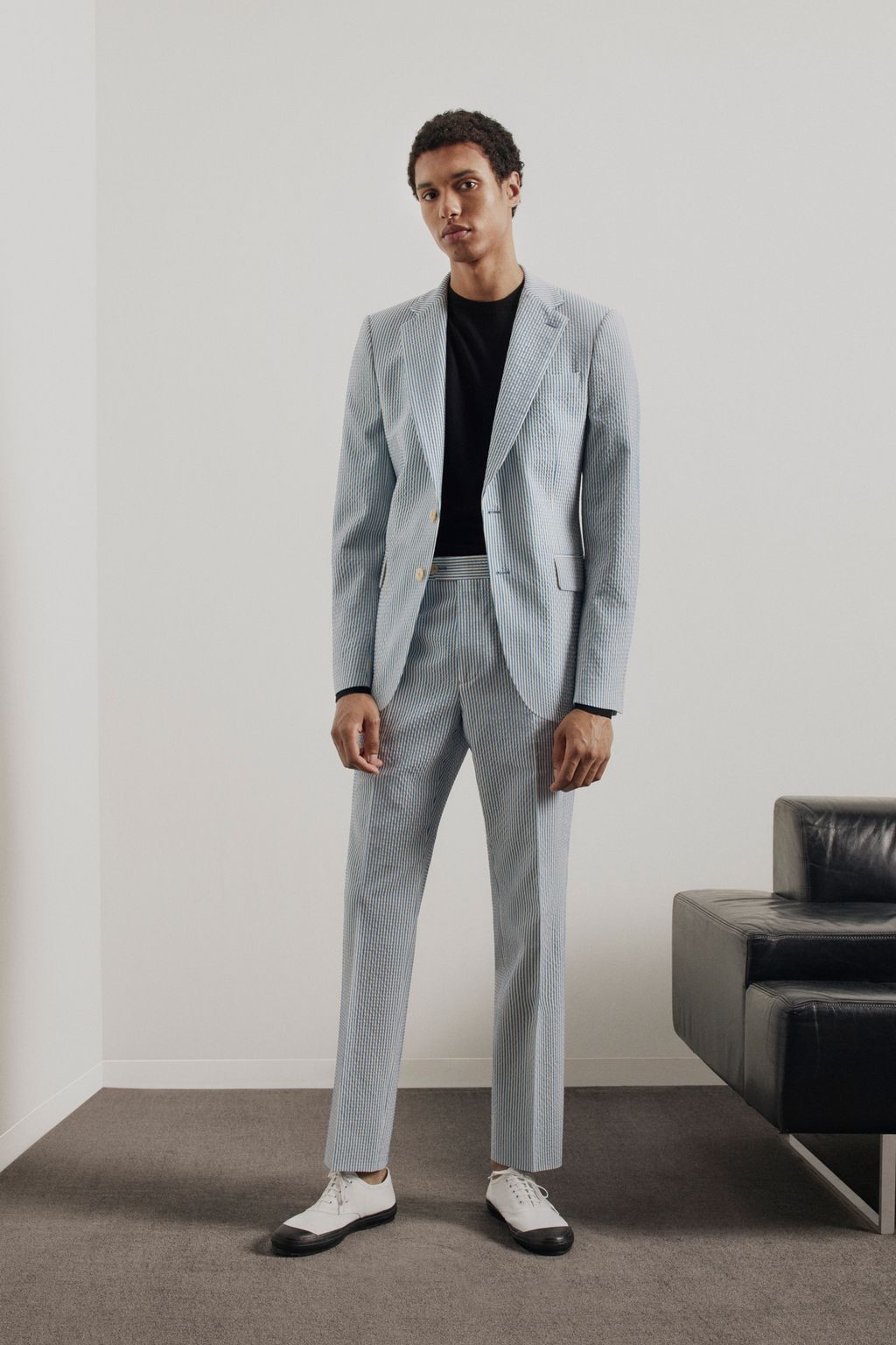 Fashion Week Paris Spring/Summer 2023 look 3 from the Fursac collection menswear