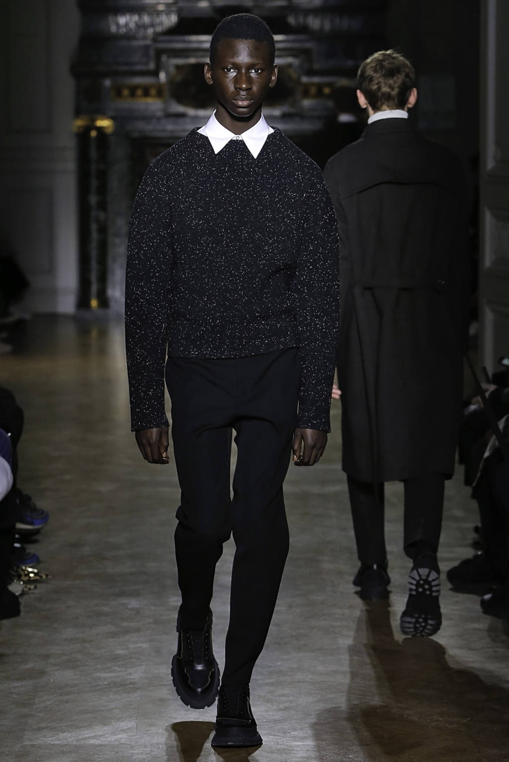 Fashion Week Paris Fall/Winter 2019 look 8 de la collection Jil Sander menswear