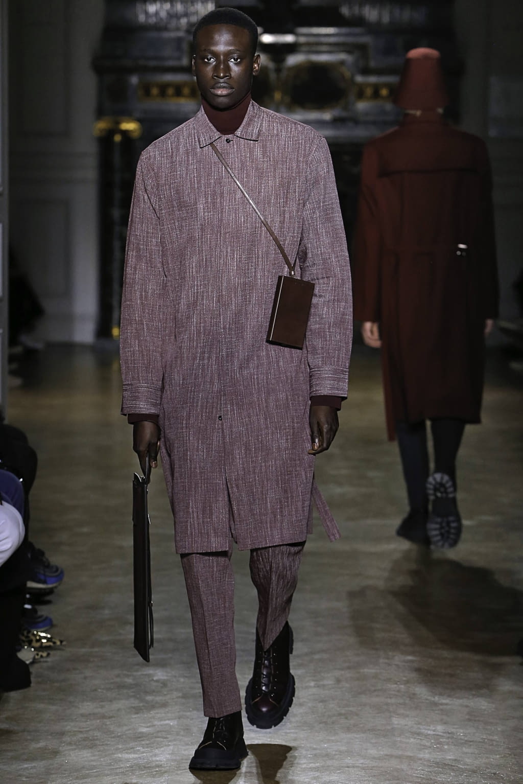 Fashion Week Paris Fall/Winter 2019 look 10 from the Jil Sander collection 男装