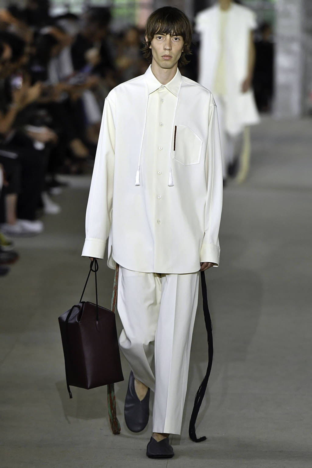 Fashion Week Paris Spring/Summer 2020 look 13 from the Jil Sander collection menswear