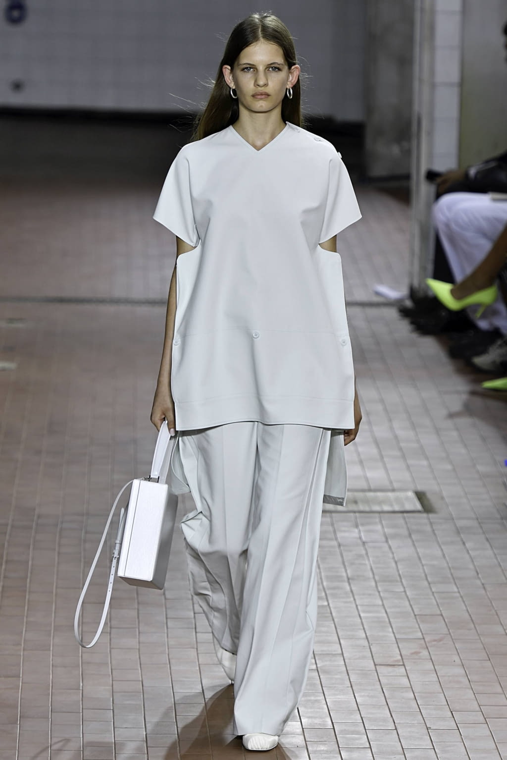 Fashion Week Milan Spring/Summer 2019 look 1 from the Jil Sander collection womenswear