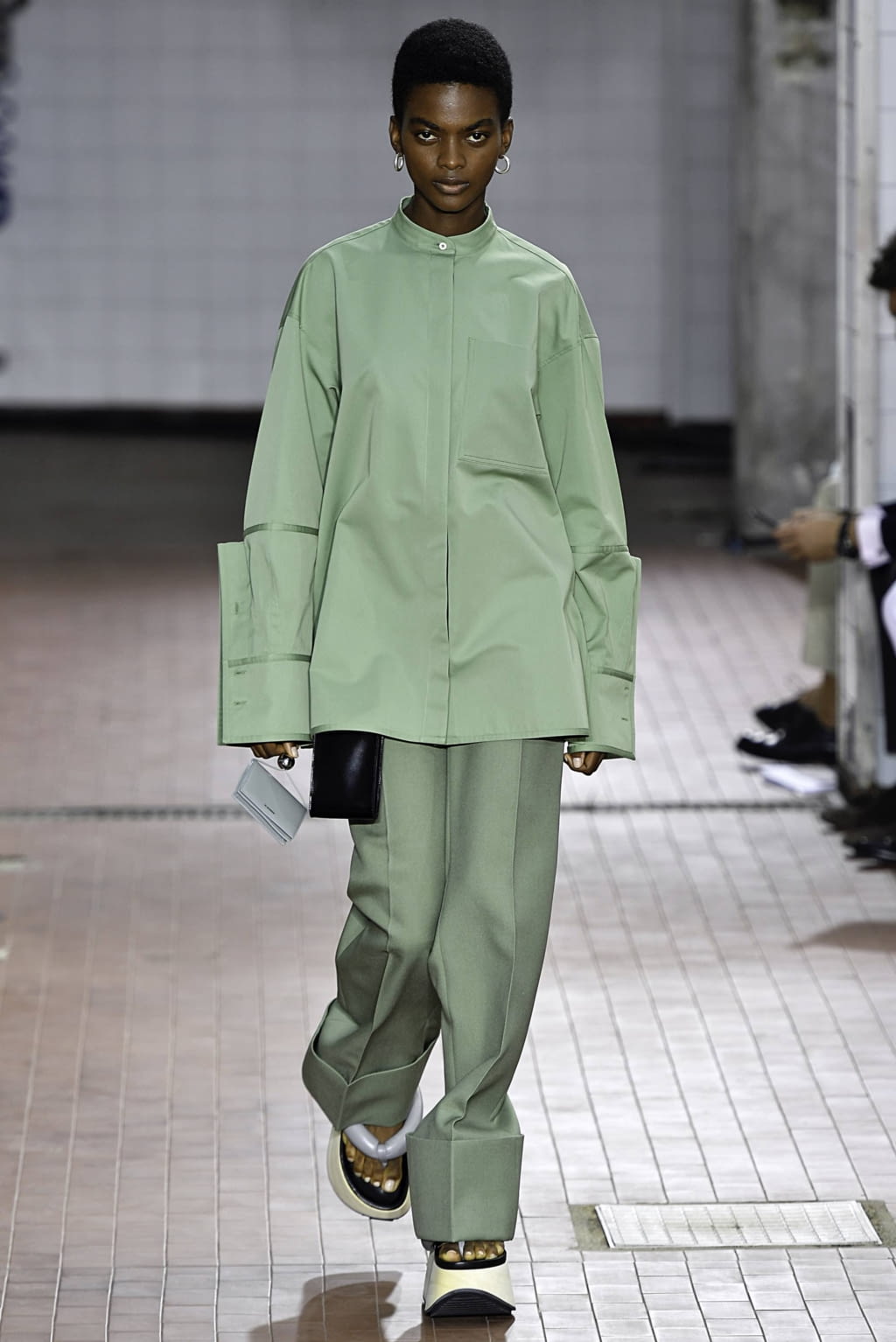 Fashion Week Milan Spring/Summer 2019 look 8 from the Jil Sander collection womenswear