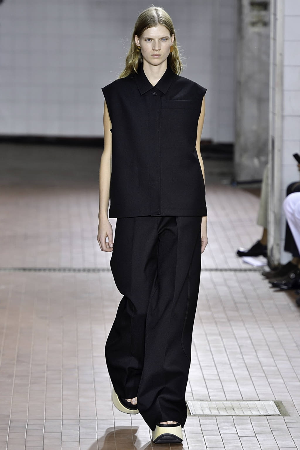 Fashion Week Milan Spring/Summer 2019 look 11 from the Jil Sander collection womenswear