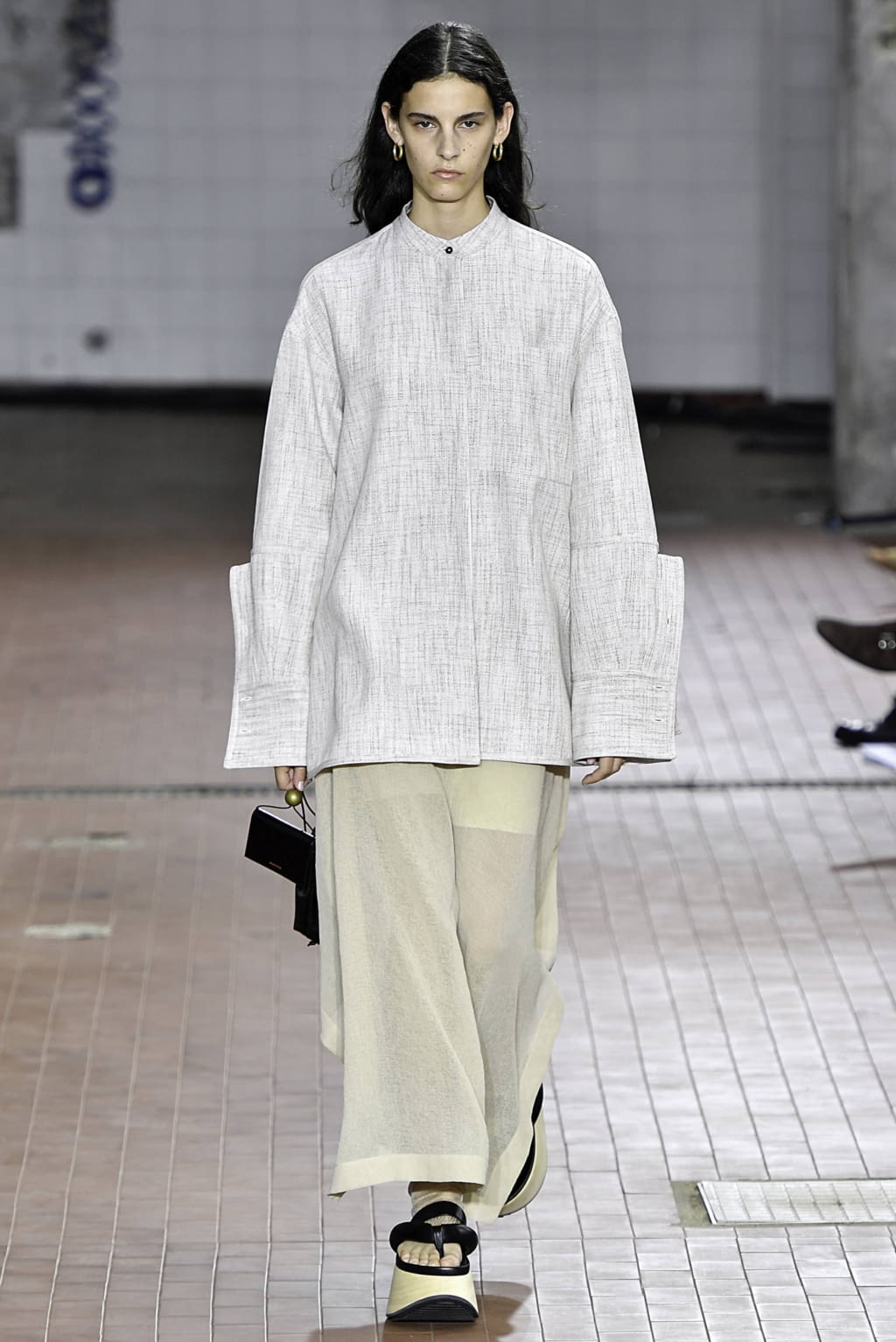 Fashion Week Milan Spring/Summer 2019 look 19 from the Jil Sander collection 女装