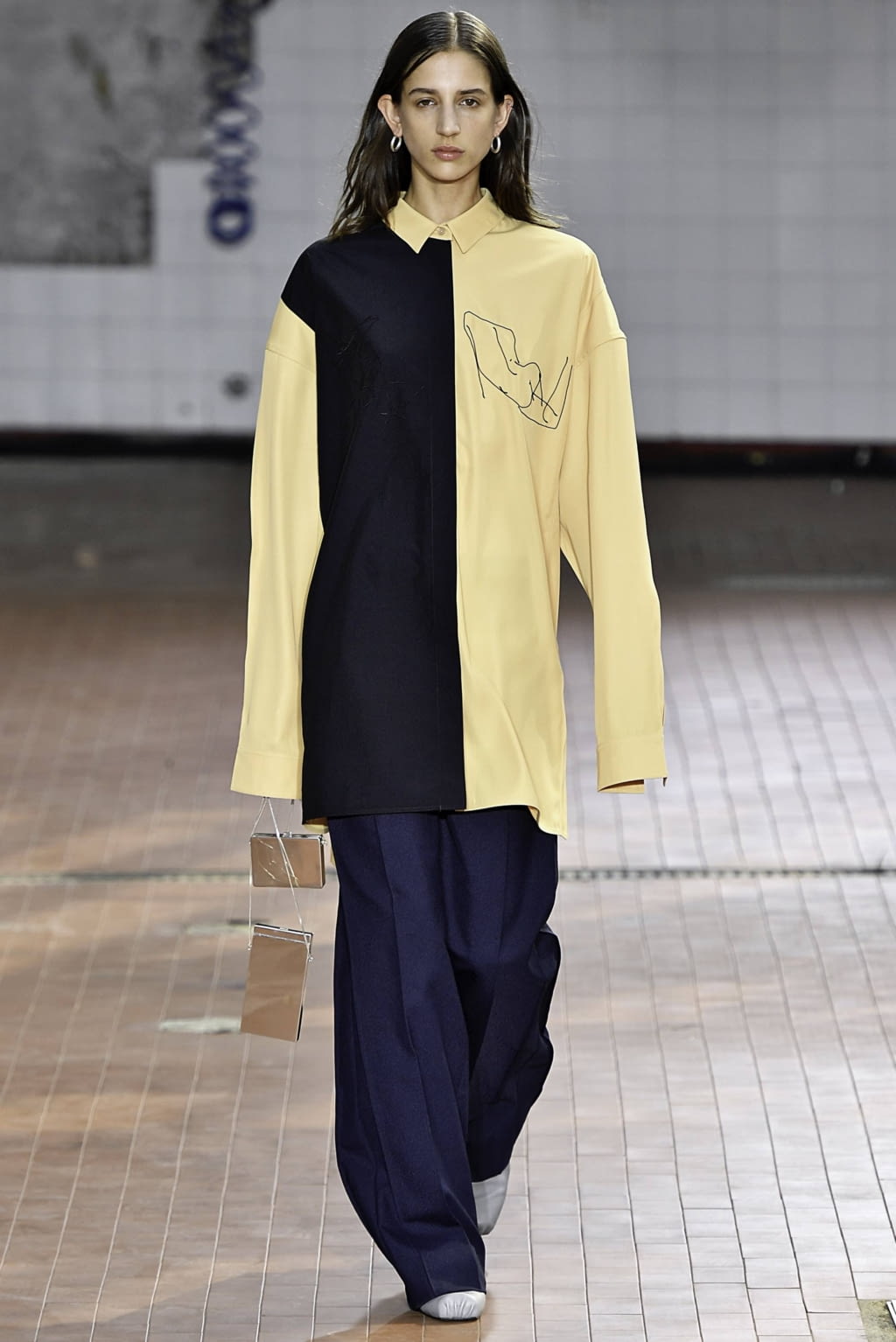 Fashion Week Milan Spring/Summer 2019 look 30 de la collection Jil Sander womenswear