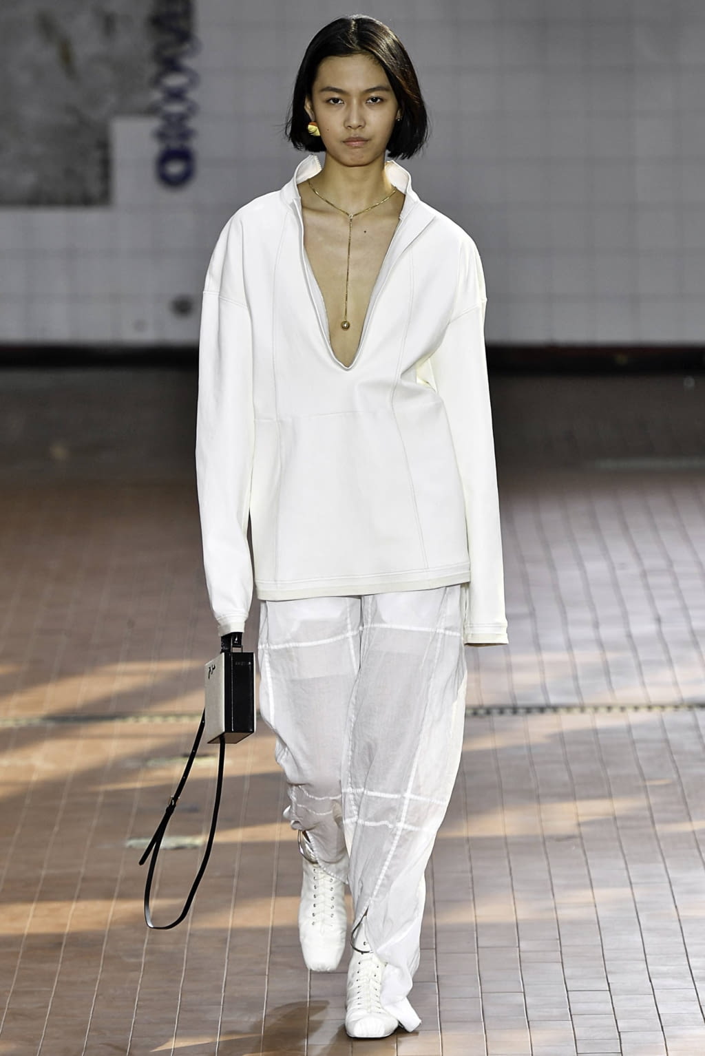 Fashion Week Milan Spring/Summer 2019 look 33 from the Jil Sander collection 女装