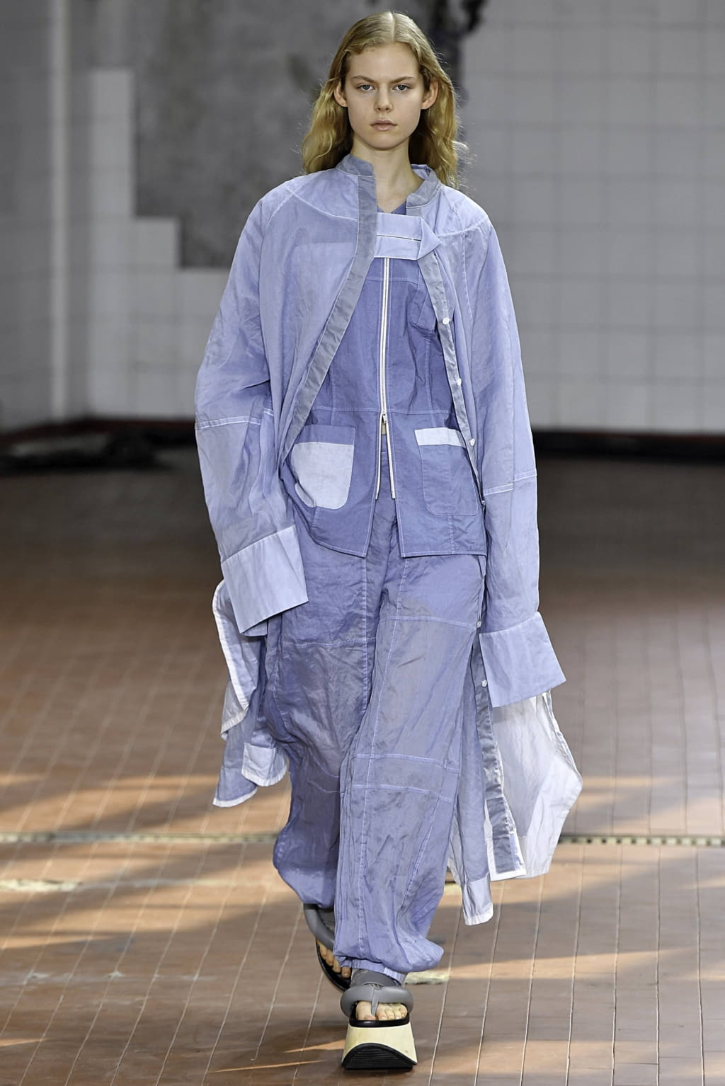 Fashion Week Milan Spring/Summer 2019 look 36 from the Jil Sander collection 女装