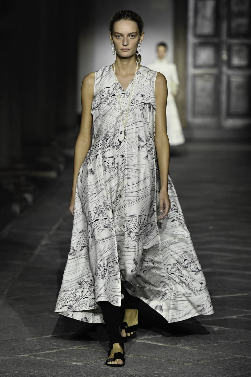 Fashion Week Milan Spring/Summer 2020 look 43 from the Jil Sander collection womenswear