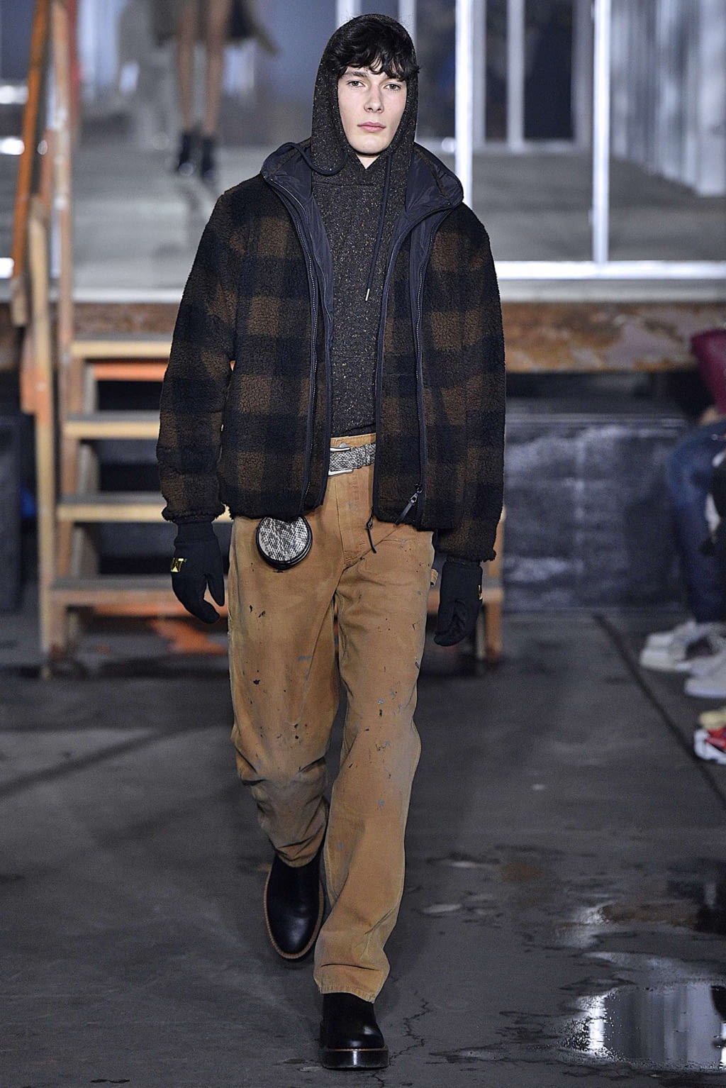 Fashion Week New York Fall/Winter 2019 look 44 from the John Elliott collection 女装