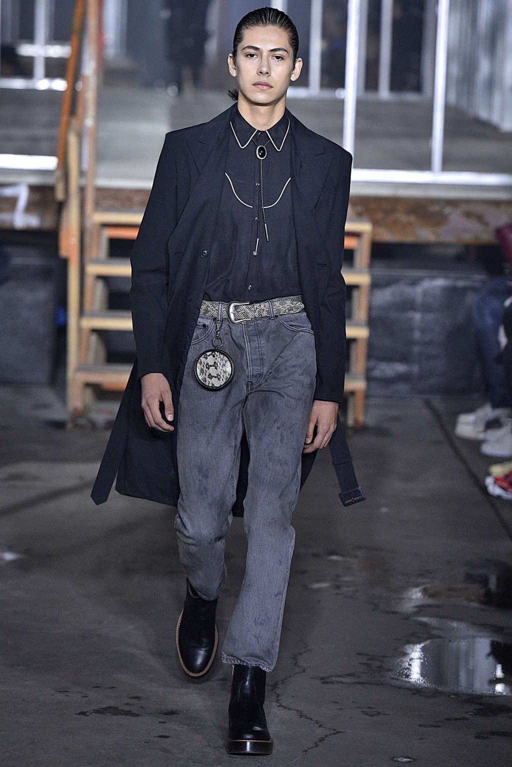 Fashion Week New York Fall/Winter 2019 look 53 from the John Elliott collection 女装