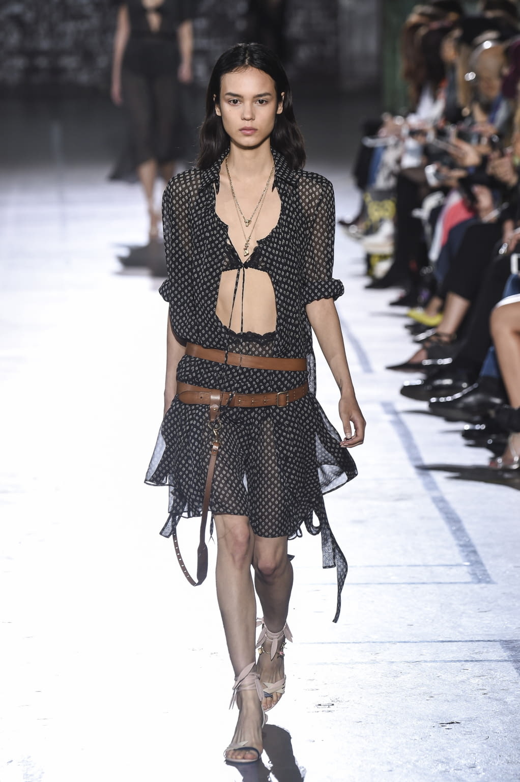 Fashion Week Paris Spring/Summer 2017 look 30 from the John Galliano collection womenswear